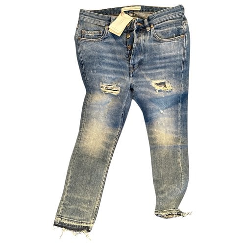 Pre-owned Golden Goose Straight Jeans In Blue