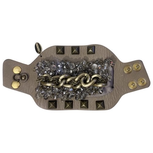 Pre-owned Gedebe Leather Bracelet In Brown