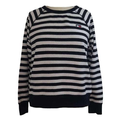 Pre-owned Tommy Hilfiger Jumper In White