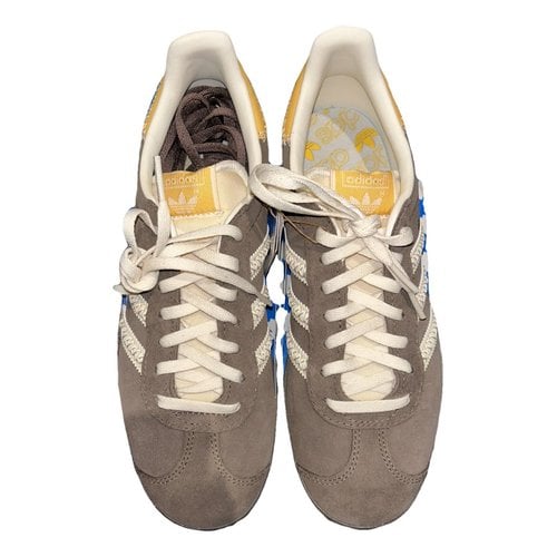 Pre-owned Adidas Originals Gazelle Trainers In Brown