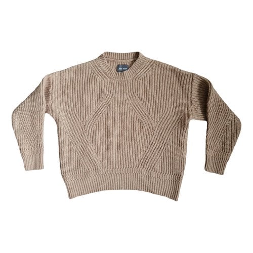 Pre-owned Mos Mosh Wool Jumper In Gold