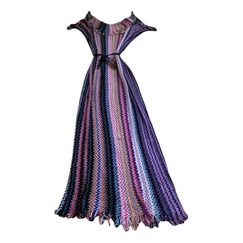 Pre-owned Missoni Maxi Dress In Multicolour