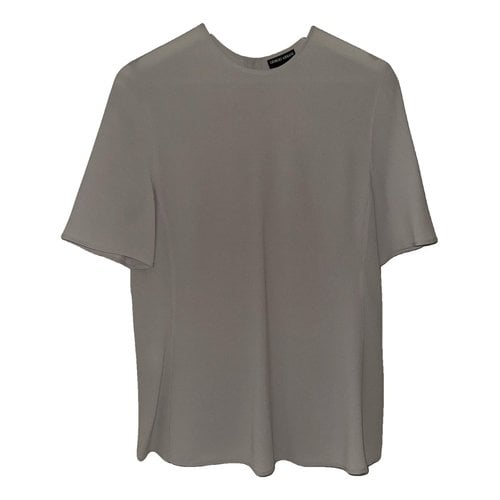 Pre-owned Giorgio Armani Silk T-shirt In Other