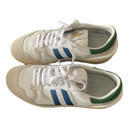 Pre-owned Lanvin Trainers In White