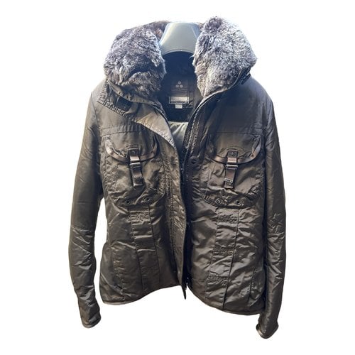 Pre-owned Peuterey Puffer In Brown