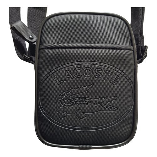 Pre-owned Lacoste Bag In Black