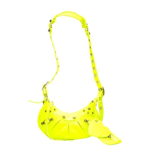 Pre-owned Balenciaga Leather Crossbody Bag In Yellow