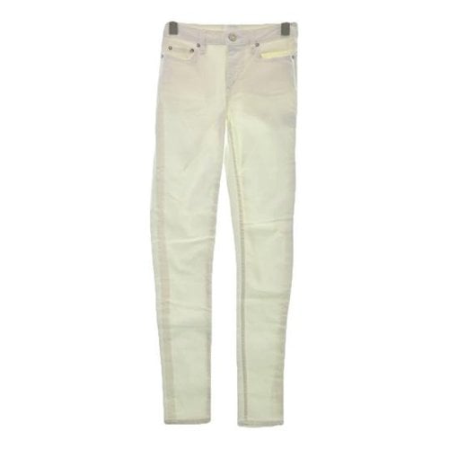 Pre-owned Acne Studios Trousers In White