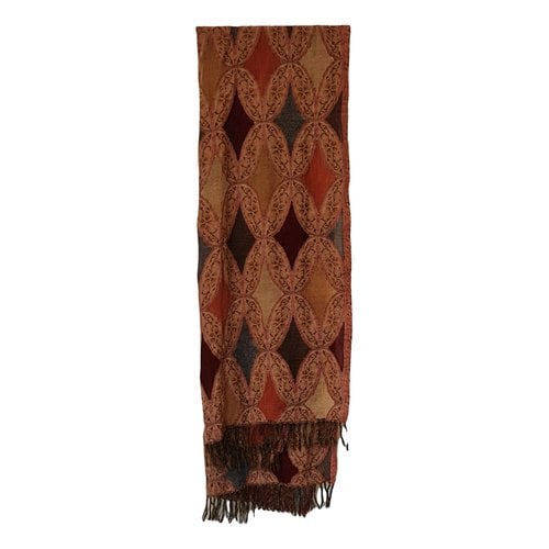 Pre-owned Etro Wool Stole In Multicolour