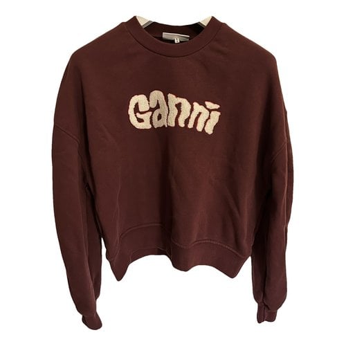 Pre-owned Ganni Sweatshirt In Other