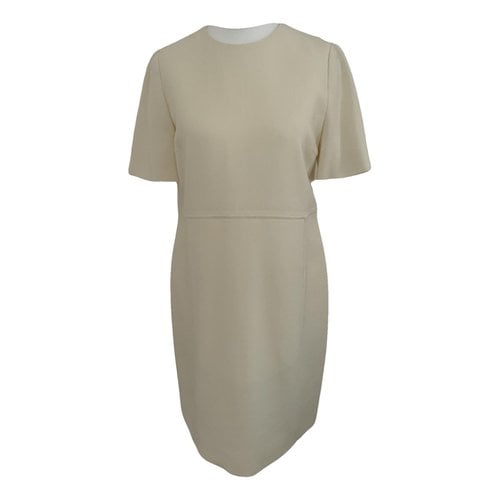 Pre-owned Victoria Beckham Wool Mini Dress In Other