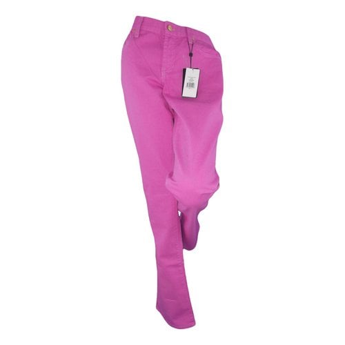 Pre-owned Ralph Lauren Bootcut Jeans In Pink