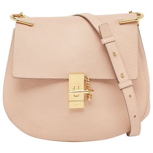 Pre-owned Chloé Leather Handbag In Pink