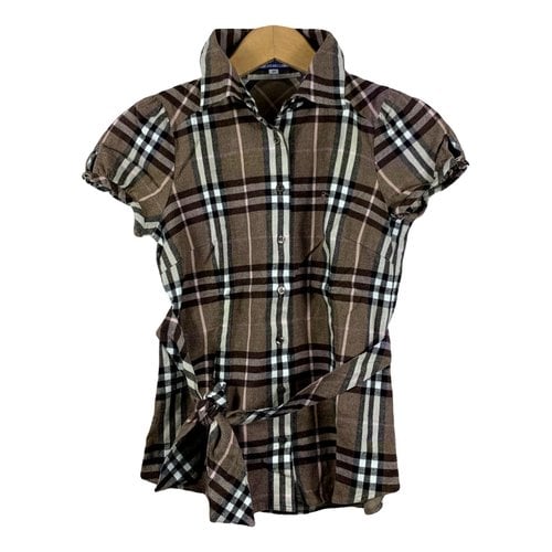 Pre-owned Burberry Dress In Brown