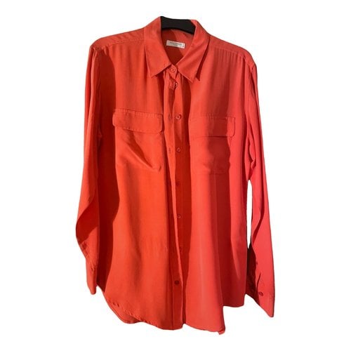 Pre-owned Equipment Silk Blouse In Other
