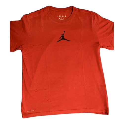 Pre-owned Jordan T-shirt In Red