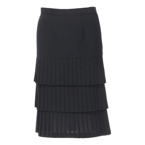 Pre-owned Junya Watanabe Skirt In Black