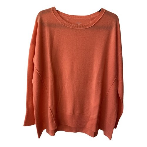 Pre-owned Marc Cain Cashmere Sweatshirt In Orange