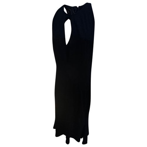 Pre-owned Aqaq Mid-length Dress In Black