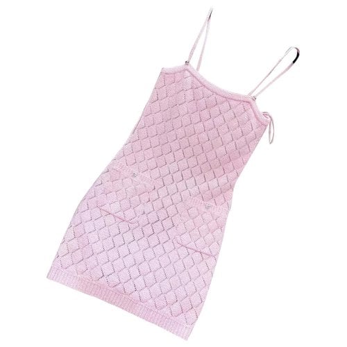 Pre-owned Chanel Mid-length Dress In Pink