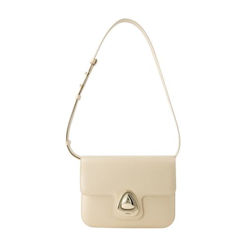 Pre-owned Apc Leather Crossbody Bag In Beige