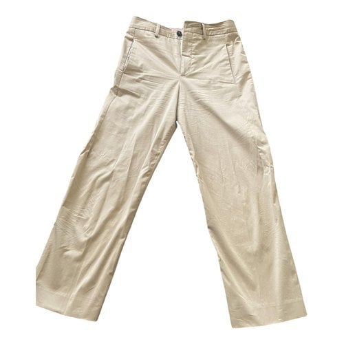 Pre-owned Closed Chino Pants In Beige
