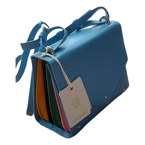 Pre-owned Sara Battaglia Leather Crossbody Bag In Multicolour
