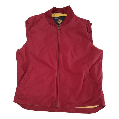 Pre-owned Loro Piana Short Vest In Red