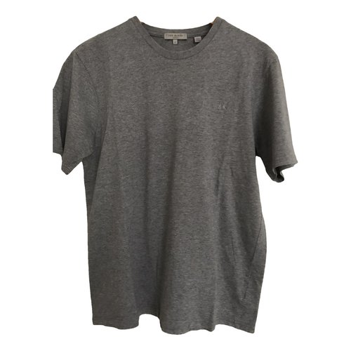 Pre-owned Ted Baker T-shirt In Grey