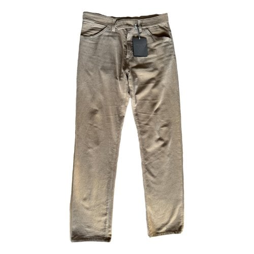 Pre-owned Tom Ford Trousers In Brown