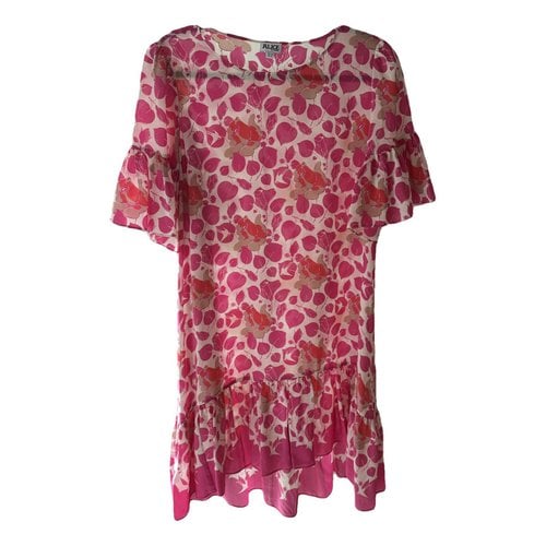 Pre-owned Alice By Temperley Silk Mid-length Dress In Pink