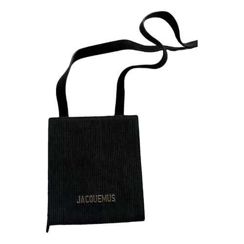 Pre-owned Jacquemus Le Gadjo Bag In Black