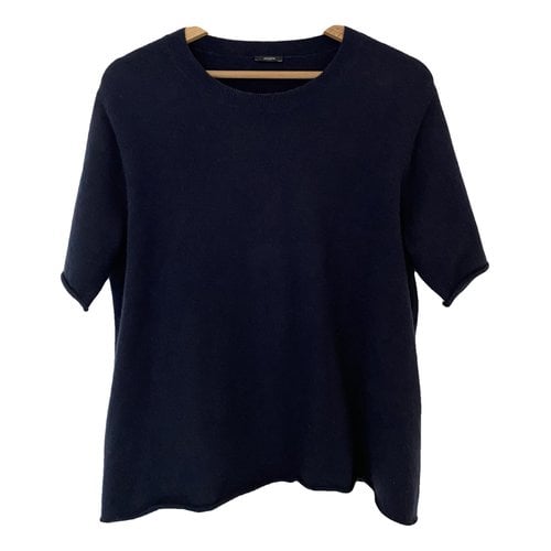 Pre-owned Joseph Cashmere Jumper In Navy