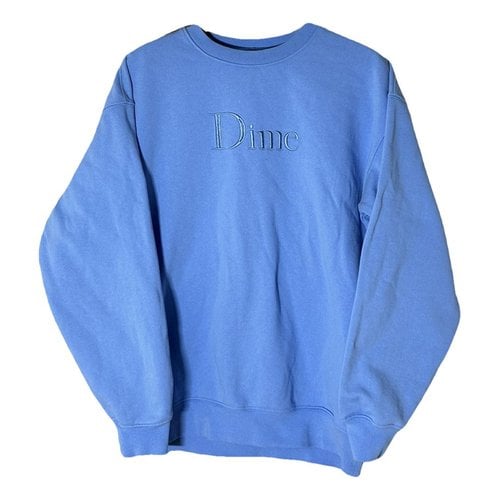 Pre-owned Dime Sweatshirt In Blue
