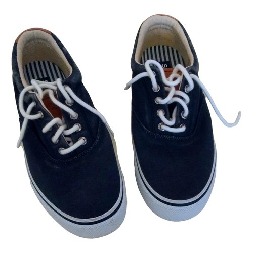 Pre-owned Sperry Low Trainers In Blue