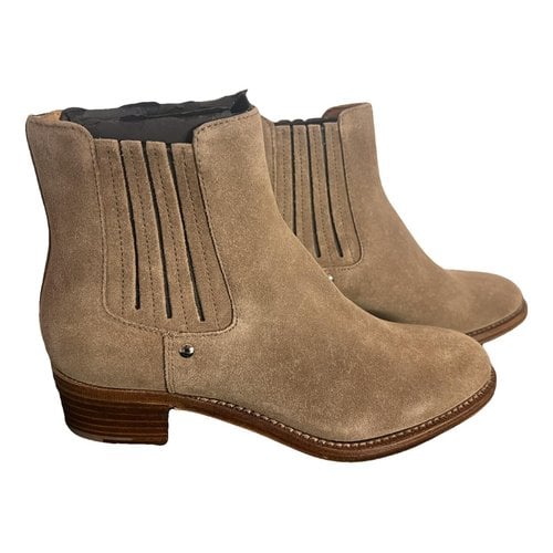 Pre-owned Church's Ankle Boots In Brown