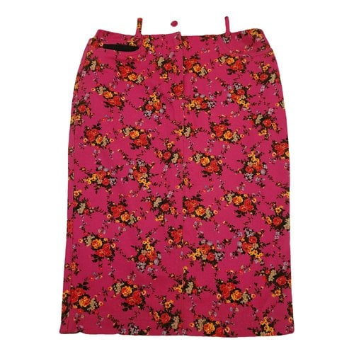 Pre-owned Dolce & Gabbana Mid-length Skirt In Pink