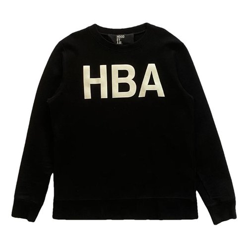 Pre-owned Hood By Air Sweatshirt In Black