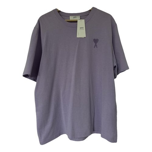 Pre-owned Ami Alexandre Mattiussi T-shirt In Purple
