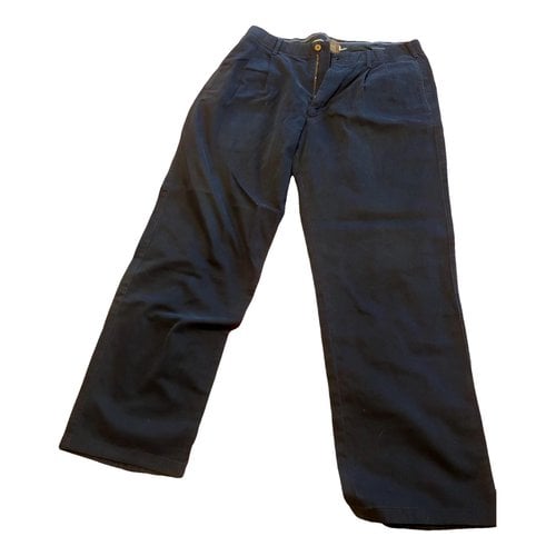 Pre-owned C.p. Company Trousers In Blue