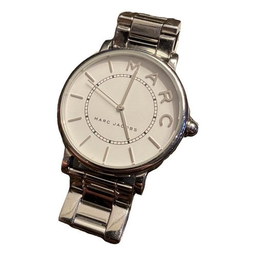 Pre-owned Marc Jacobs Watch In Silver