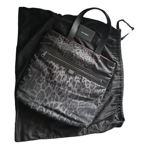 Pre-owned Dolce & Gabbana Handbag In Grey