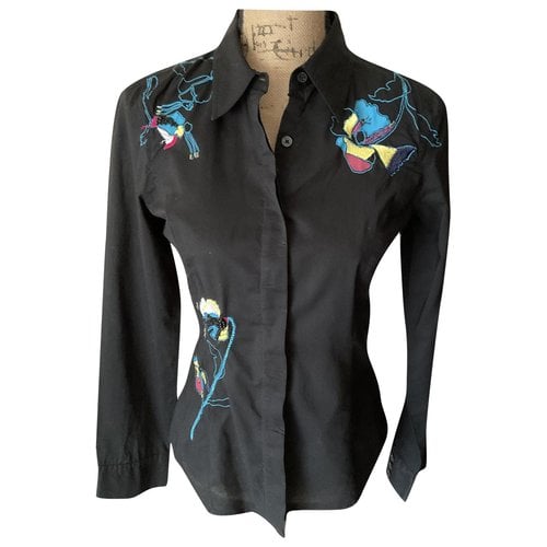 Pre-owned Armani Exchange Blouse In Black