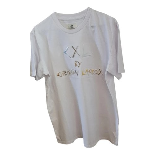 Pre-owned Christian Lacroix T-shirt In White
