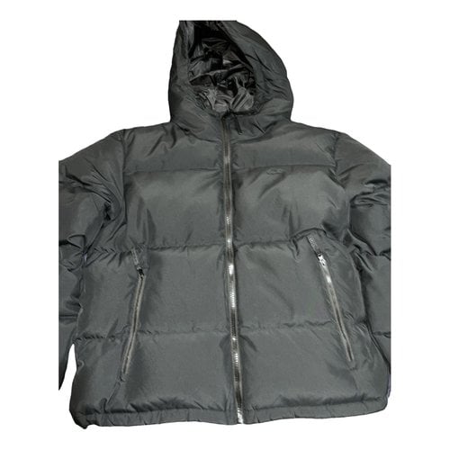 Pre-owned Lacoste Puffer In Black