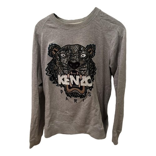 Pre-owned Kenzo Tiger Knitwear & Sweatshirt In Grey