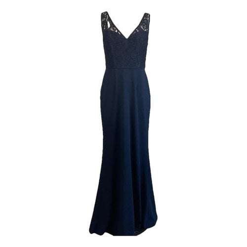 Pre-owned Adrianna Papell Maxi Dress In Blue