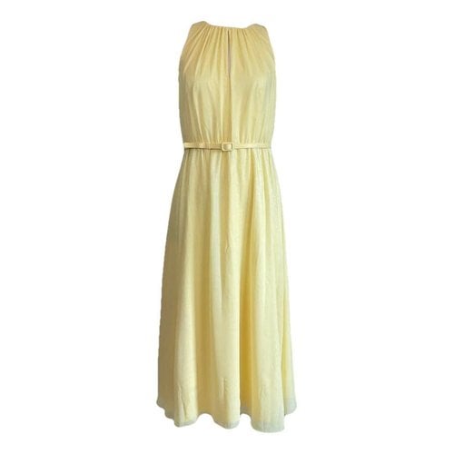 Pre-owned Lauren Ralph Lauren Mid-length Dress In Yellow
