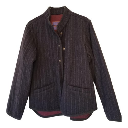 Pre-owned Etro Wool Jacket In Grey