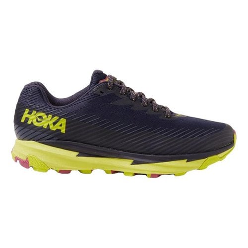 Pre-owned Hoka One One Cloth Trainers In Multicolour